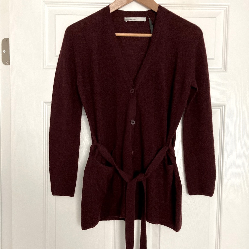 NWT Gentry Portofino long cashmere cardigan